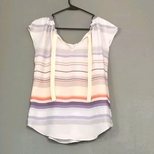 Lauren Conrad Short Sleeve Blouse